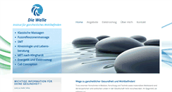 Desktop Screenshot of die-welle.ch