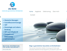 Tablet Screenshot of die-welle.ch